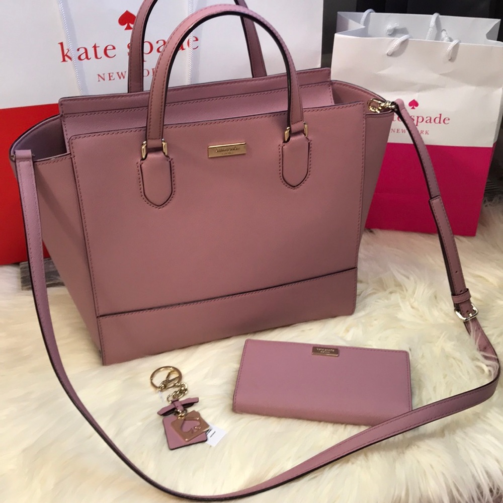 *SOLD* Kate Spade Laurel Way Purse Set - Picture 2 of 8